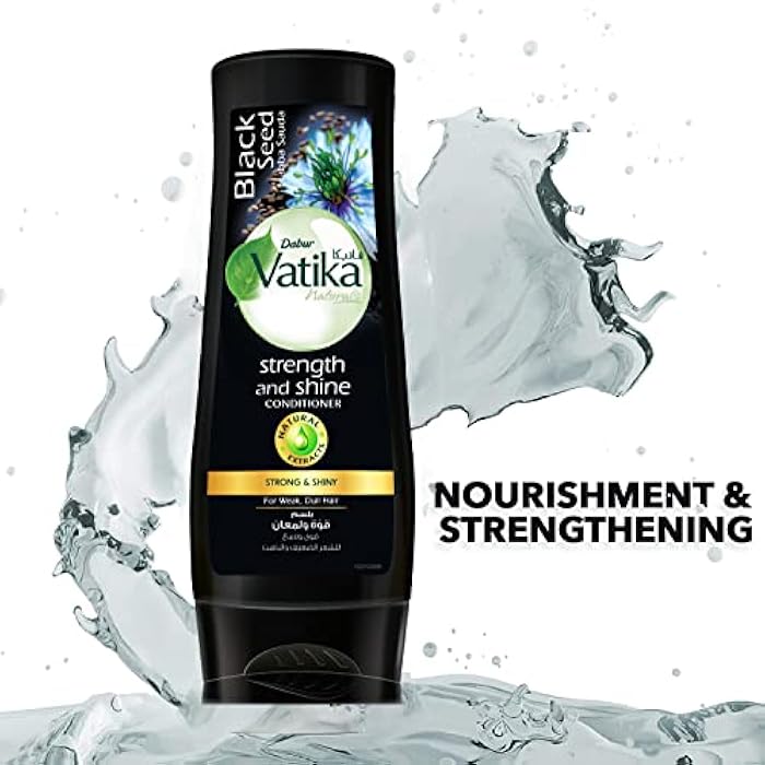 Vatika Naturals Blackseed Conditioner (360mL) | Natural Extracts Of Blackseed (Habba Sauda) | Promotes Strength and Shine for Weak and Dull Hair - Image 3